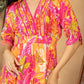 Empress Flourish Dress In Multicolor