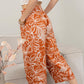Katelyn Print Pants In Brown