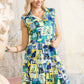 Leah's Oasis Dress In Multicolor
