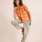 Rebecca's Repose Top In Orange