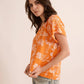 Rebecca's Repose Top In Orange