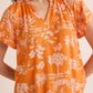 Rebecca's Repose Top In Orange