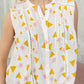 Angelina Sleeveless Top In Off White