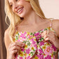 Jocelyn Joy Floral Dress In Pink