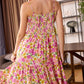 Jocelyn Joy Floral Dress In Pink