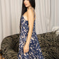 Kaia's Treasure A-Line Dress In Black and Mustard