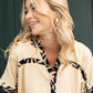 Amber's Place Shirt  In Beige
