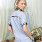 Amber's Place Shirt In Blue