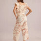 Kassie Ruffled Sleeve Jumper In White