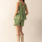 Amelia Top & Short Set In Green