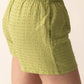 Catherine Drop Shorts In Green