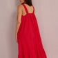 Glowing Diana Sundress In Red