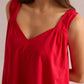 Glowing Diana Sundress In Red