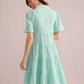 Aubrey's Gentle Morning Dress In Sky Blue