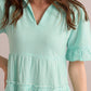 Aubrey's Gentle Morning Dress In Sky Blue
