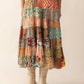 Cassandra Patchwork Skirts In Multicolor