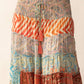 Cassandra Patchwork Skirts In Multicolor
