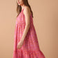 Goldie Mod Halter Dress In Pink
