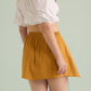 Marlee Patty Accented Skirt In Mustard