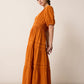 Bessica's Dream Shirt Dress In Orange