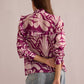 Valeria's Grace Top In Purple