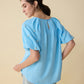 Poloma Kai Flow Top In Blue