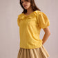 Layla Golden Top In Yellow