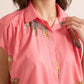 Howdy Daisy Shirt In Light Pink