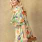 Always Emily Floral Dress  In Multicolor
