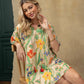 Always Emily Floral Dress  In Multicolor