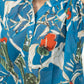 Plumeria Passion Top In Blue