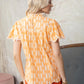Callista Charm Top In Orange