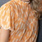Callista Charm Top In Orange