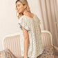 Jerrilou Floral Top  In Off White