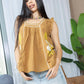 Odessa Whisper Top In Dark Green
