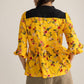 Zinnia Blaze Tunic Top in Marigold Rush