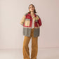 Mabel’s Moonshine Stitch Shacket in Red Clay