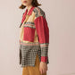 Mabel’s Moonshine Stitch Shacket in Red Clay