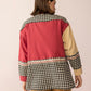 Mabel’s Moonshine Stitch Shacket in Red Clay