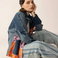 The Tessa Dune Shacket in Copper Denim