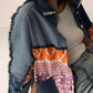 The Tessa Dune Shacket in Copper Denim