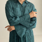 The Elowen Belle Woven Dress in Kayaking