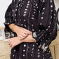 Gypsy Heart Dress in Midnight Ink