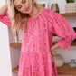 Gypsy Heart Dress in Poppy Red