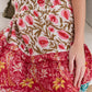Kismet Patchplay Skirt in Poppy Bloom