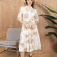 Botanica Moon Maxi Dress in Shadow White