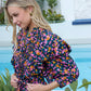Confetti Crush Printed Dress in Wild Fuchsia