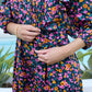 Confetti Crush Printed Dress in Wild Fuchsia