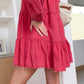 Pink Prowler Corduroy Dress in Panther Pink