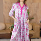 Sweet Syllable Shirt Dress in Lilac Tonic